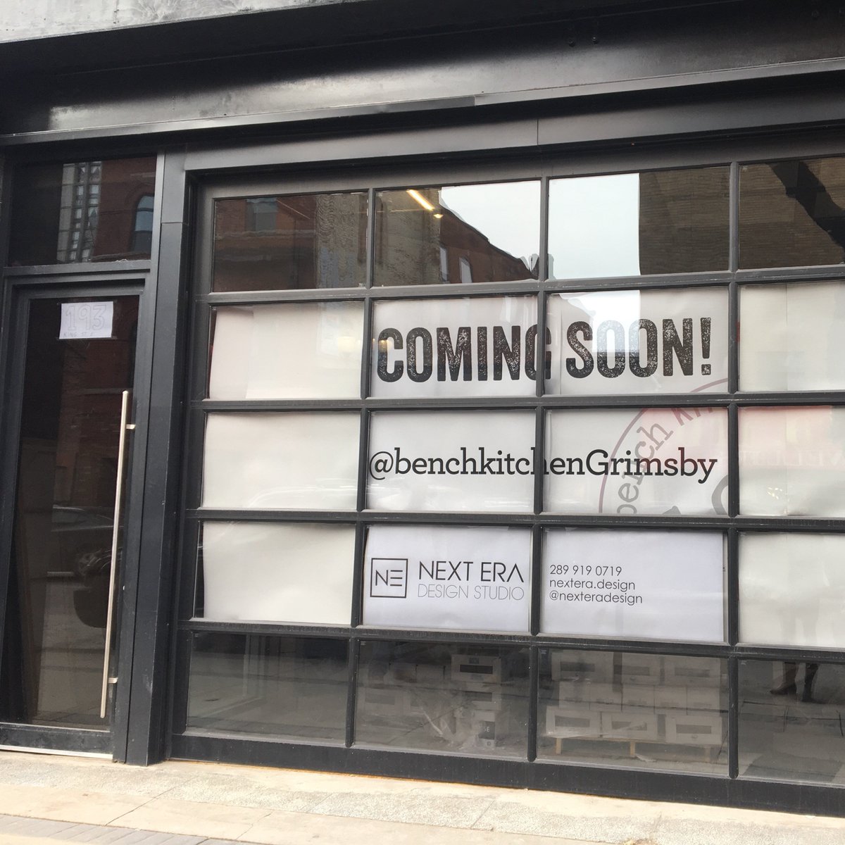 NextEraDesign's tweet image. We are super excited to reveal one of our restaurant project which is set to open this spring on King St. E.!  Thanks to @benchkitchen  for being such a great client! We can’t wait to be just around the corner from your delicious sandwiches. #restaurantdesign #hamont