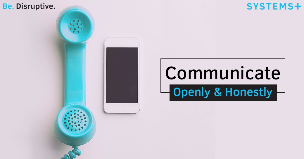 SystemsPlus's tweet image. Honest and transparent communication in our processes is what we all aim to achieve with all our customers.
#CoreValues #SystemsPlus #LegacyWeek #FoundationDay