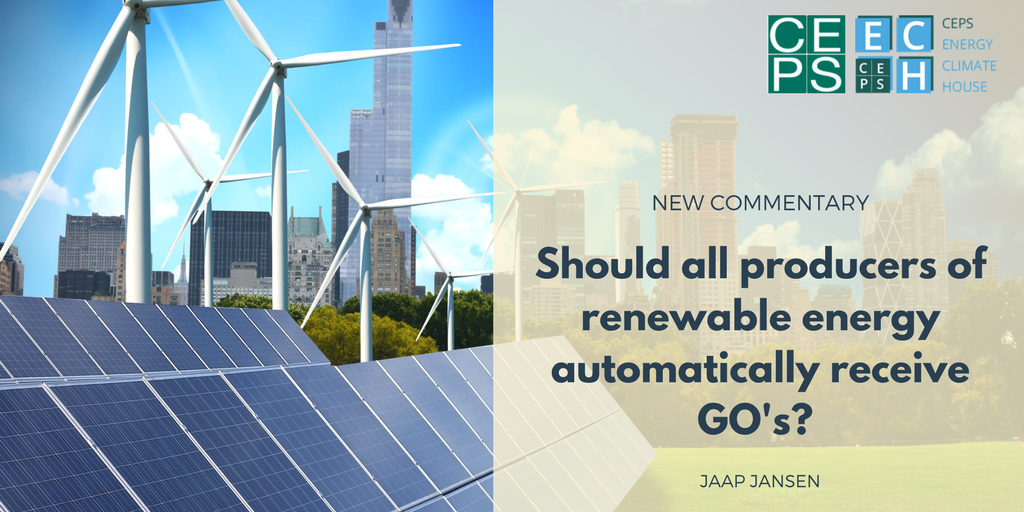 CEPS_ERCC's tweet photo. The long-term future of EU’s #GuaranteesOfOrigin system requires that supported RES and ‘old’ hydro are not eligible for GOs. See why: https://t.co/TwY3QjoSMN

#CleanEnergyEU #EnergyTransition #renewables #decarbonisation https://t.co/20bwLFC69q