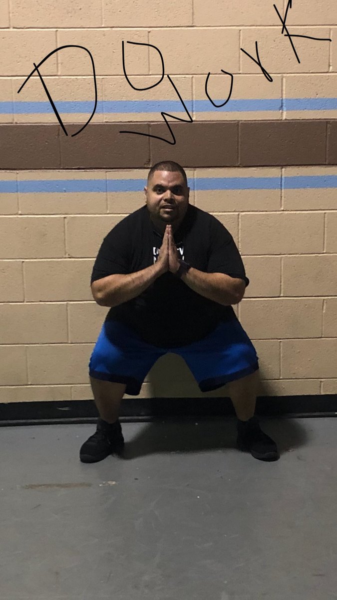 Getting it in at the gym with the help of Mr. Mike Eastwood ...Happy Friday!