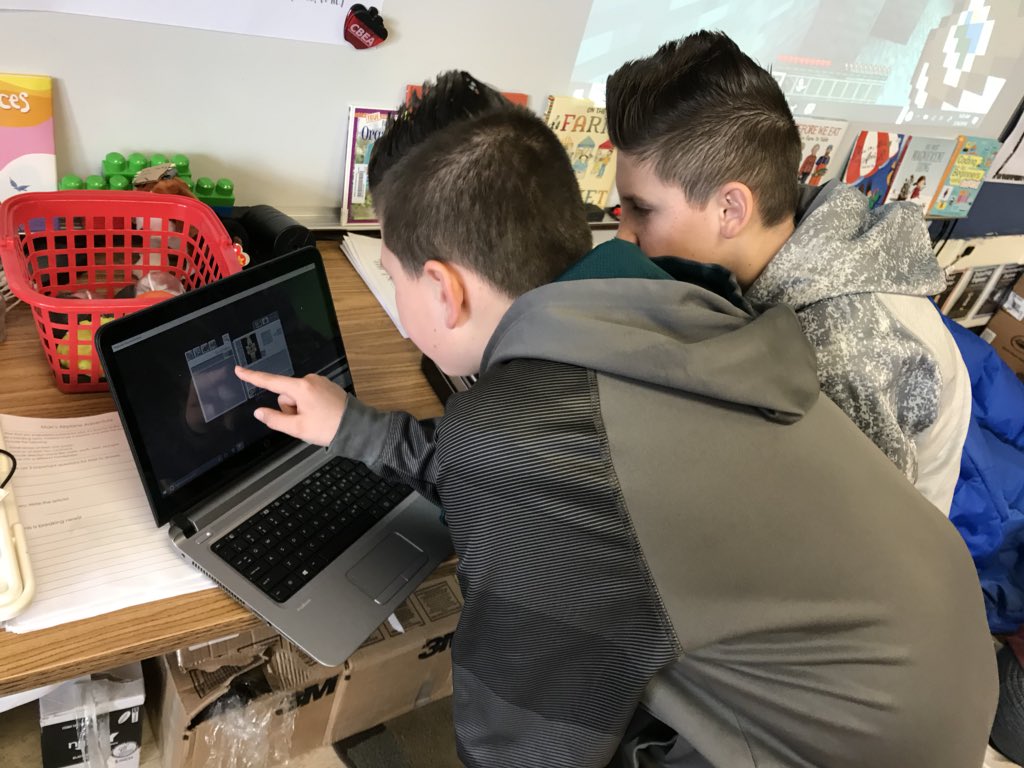 One of the most important things I’ve learned as a teacher is that #edtech doesn’t always change learning but it can and should accelerate the process.  Ss <a href="/CBKutzElem/">Paul W. Kutz Elem</a> came in excited today and left fully engaged whispering about successes and struggles! 🚀 #cbsdtech #cbinnovate
