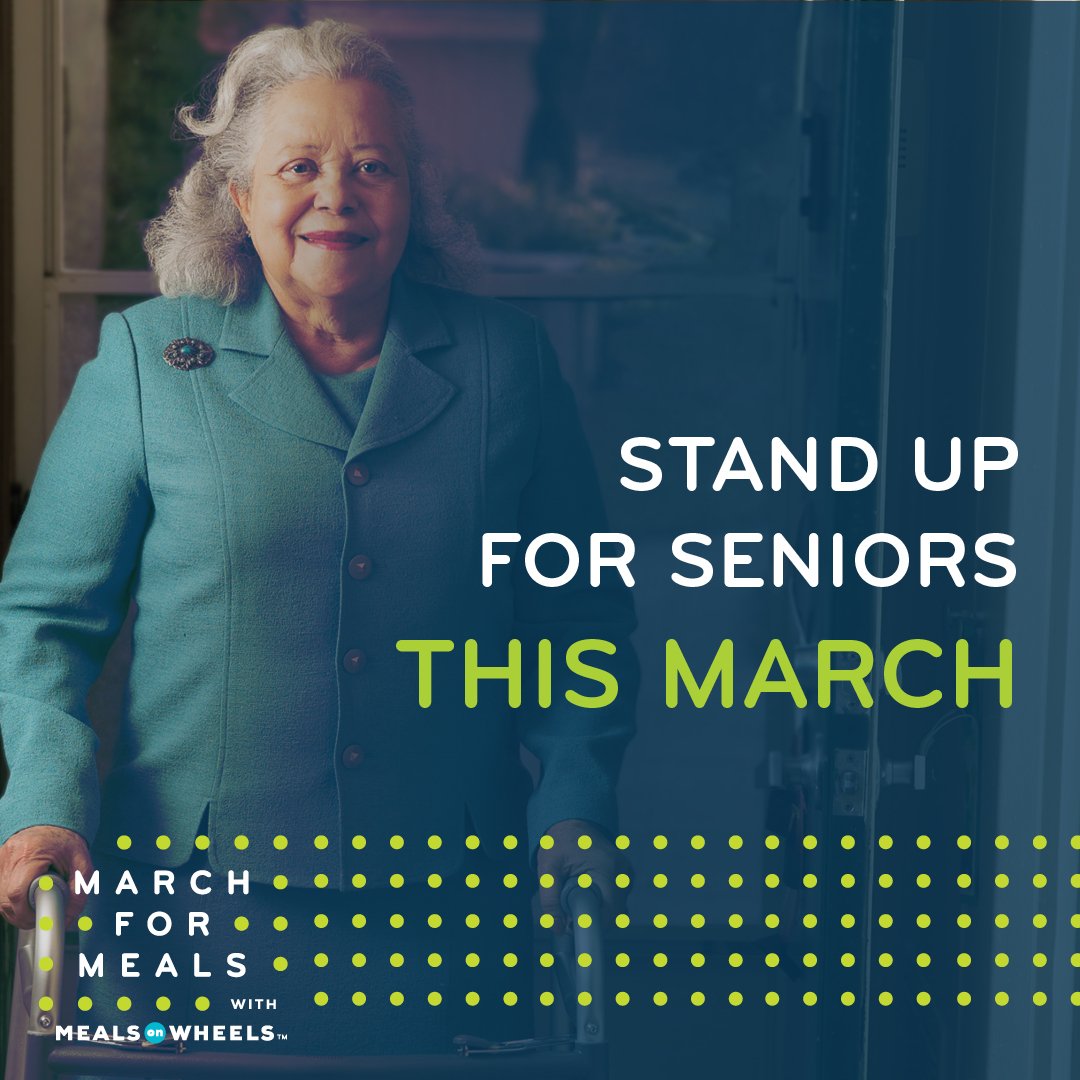 FeedMoreInc's tweet photo. What have you done this month to support our region's seniors? There's still time to join the #MarchforMeals movement and show our senior and homebound neighbors they are not forgotten. https://t.co/0WDYSX2GsF #MealsonWheels #fightseniorhunger https://t.co/TAF9usWYig