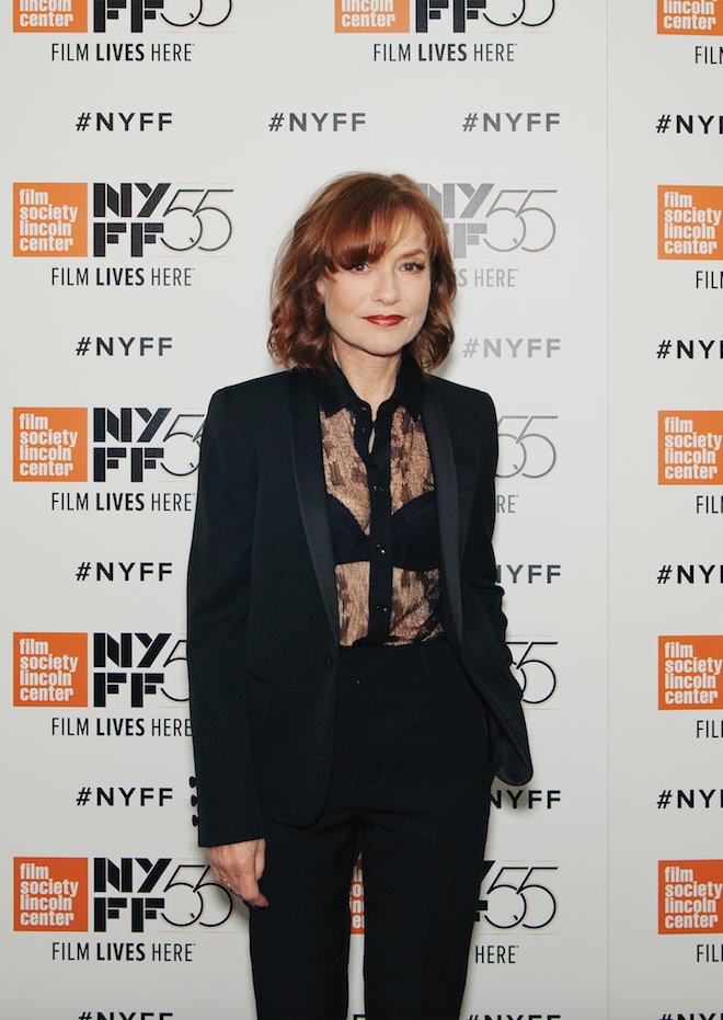 Happy birthday, Isabelle Huppert! Pictured at the 55th for MRS. HYDE. 