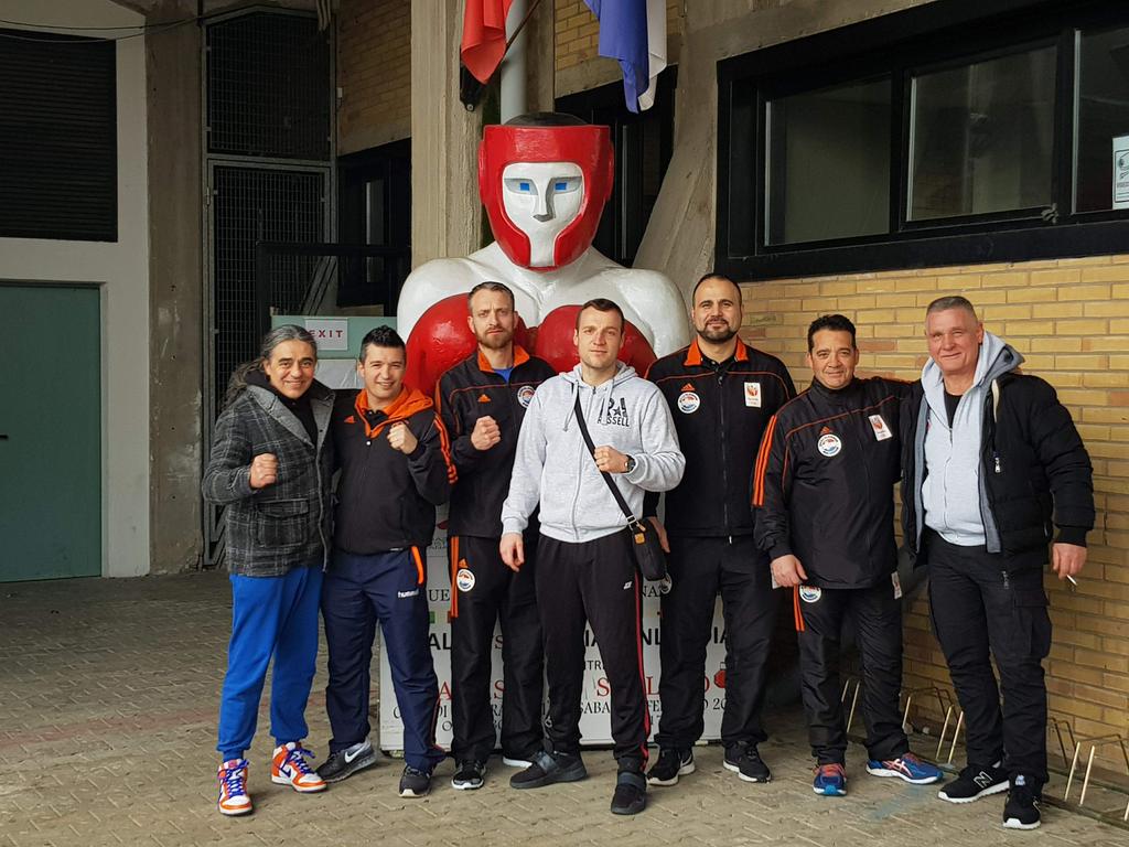 OKBOdraOpole's tweet photo. Radek Chojnowski na międzynarodowym kursie trenerskim #AIBA ! Robimy drugą gwiazdkę 👊 #AibaTwoStarsCoach #Asyż #Włochy https://t.co/3XZY1riVja