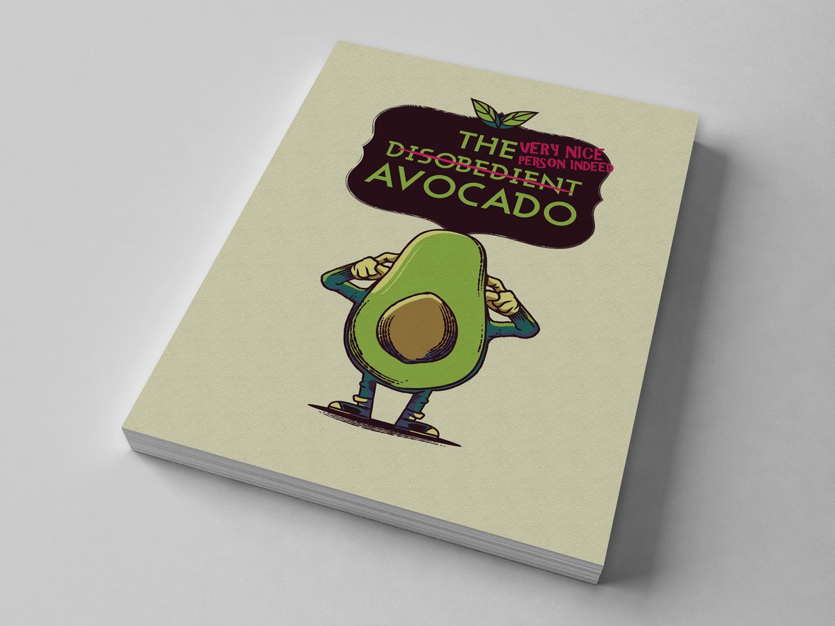 mausventura's tweet photo. avocado... #avocado #disobedient #fruit #characterdesign #illustration #ironic #green
#foodie https://t.co/xYuBQGvDng