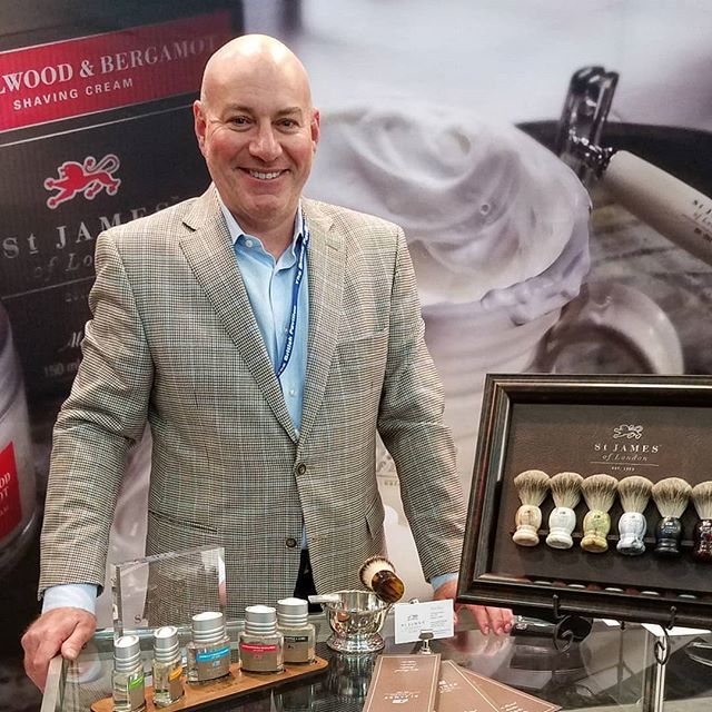 Visiting with our friend Todd of @stjamesoflondon at #cosmoprof in Bologna, Italy. ift.tt/2FFzh9R