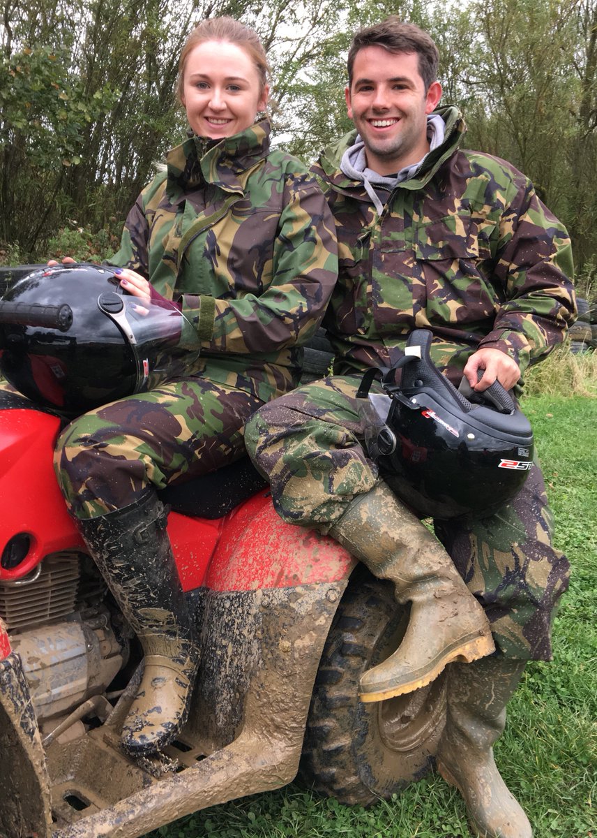 olly_quinn's tweet photo. #FridayFeeling when working this wknd is a great one, when it involves riding one of these, even with the #MiniBeastFromTheEast, thanks to trusty #MuckBoots ๐๐๐#LiveLifeOutside #atvfun #MudLife #AtvRiding #QuadLyfe #Honda25 #Wellies #offroading #HappyCustomer https://t.co/jWZOtnZpqc