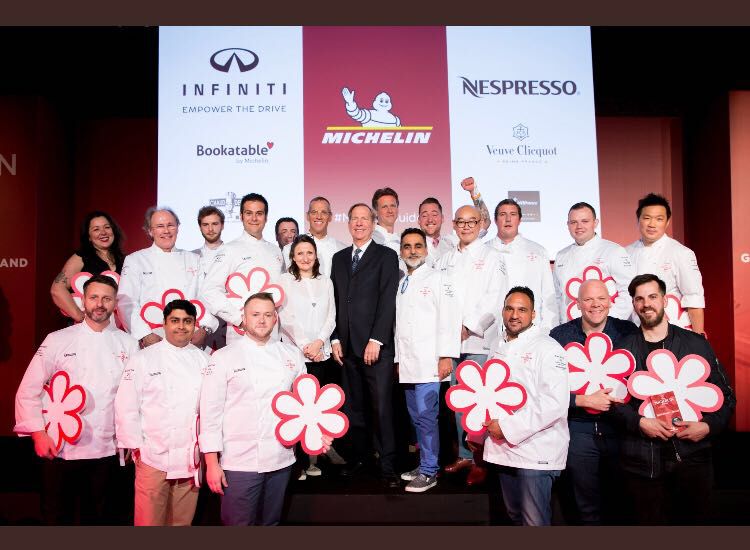 Flashback to one of the highlights of my career, winning the <a href="/MichelinGuideUK/">The MICHELIN Guide</a> star for Jamavar. Such an honour to be surrounded by so many greats on this stage.

rohitghai.co.uk

#michelinstar #cheflife #FlashbackFriday #Foodies #watchthisspace