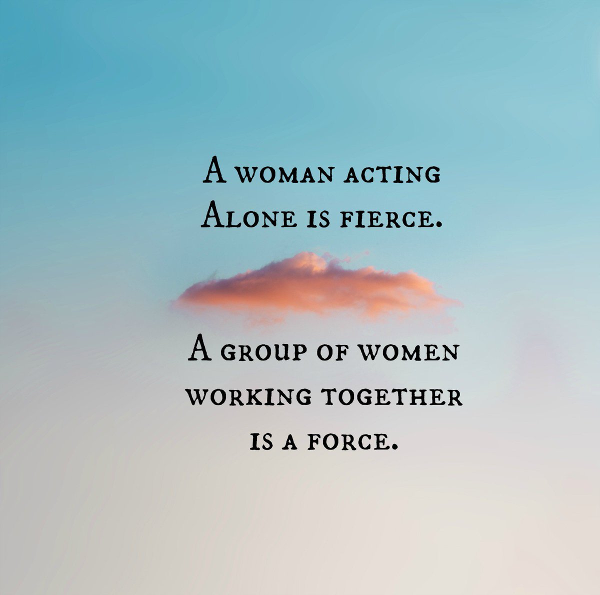 Be a force. #fridayfeels #wegotyourback #together #denverbroads #womenofdenver #coloradobroads