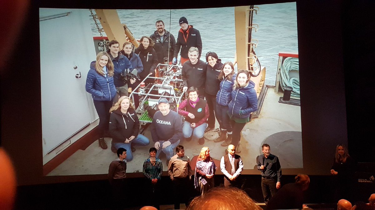 rich_chapple's tweet photo. The Central Coast Oceana Expedition partners with Kitasoo Xai'Xais, Heiltsuk, and CCIRA recognized at a sold-out evening hosted at Vancouver Aquarium last night. https://t.co/cOGSwdBbVb