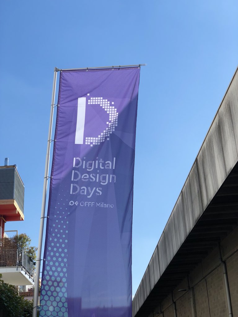 hckmstrrahul's tweet photo. Digital Design Days 2018
#ddd #offmilano #design #2018 https://t.co/RdkKoZYHGG