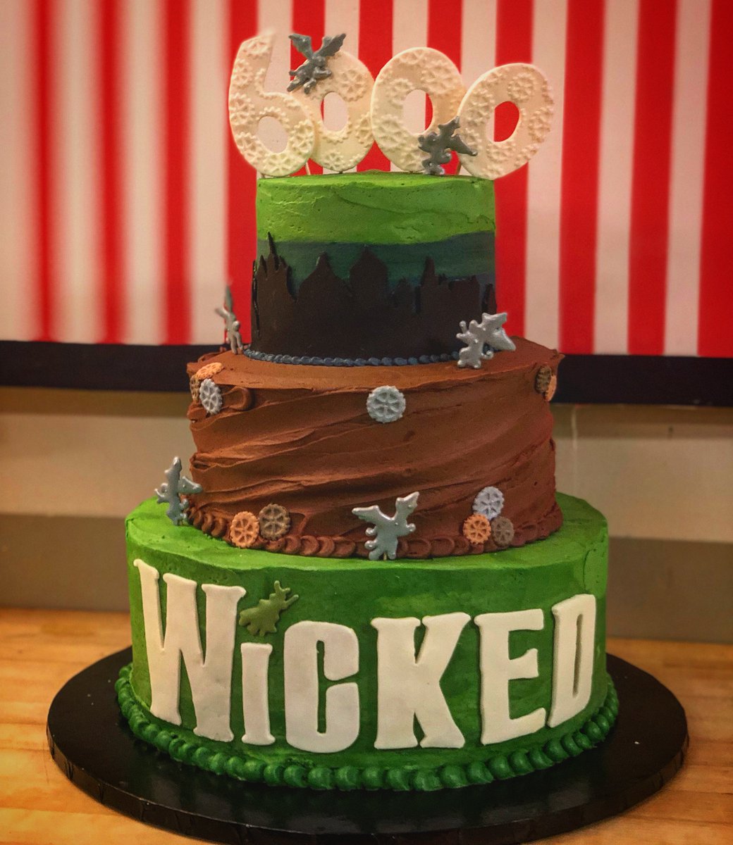 Oh, what a celebration we had today for #Wicked's 6,000th performance on #Broadway!