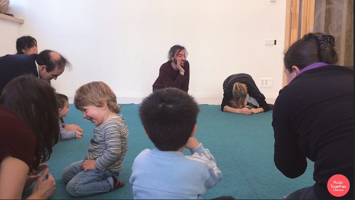 MusicTogetherB's tweet photo. Great moment in Piero’s session whilst the Tonal Patern, when one of the kids sang “doo-doo-doooo” for each note with all his energy! 🎼😍#keeponhumming #musictogetherbarcelona https://t.co/85HxQCudHg