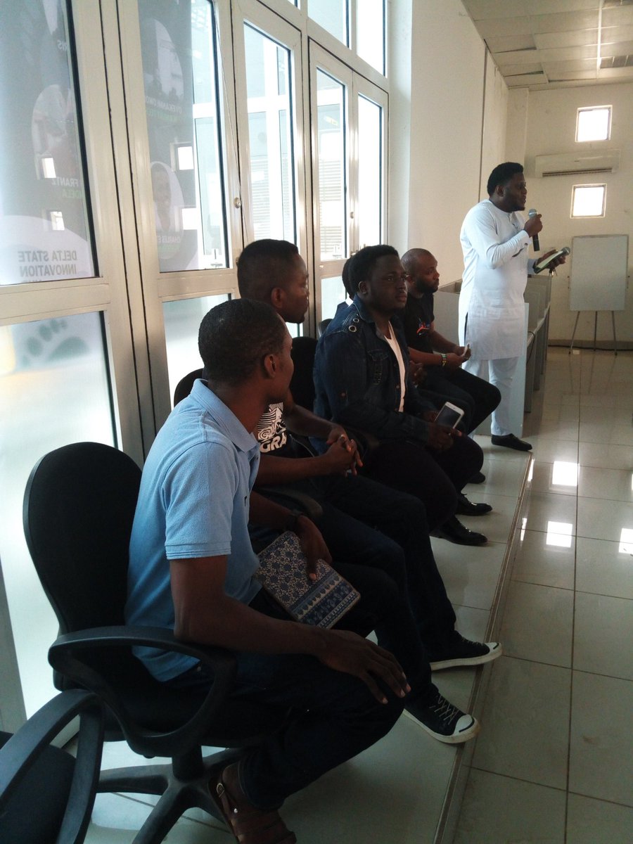 Dominus_Kelvin's tweet photo. #ForloopAsaba2018 Fireside chat session featuring @bahdcoder of @Andela_Nigeria, @charliecodes of @freeCodeCamp, @codejollof , and @boltcliq. @ForloopAsaba. https://t.co/hjWFR2lIXc