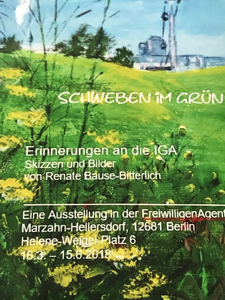 TeamPetraPau's tweet photo. Nach Abschluss der Beratungen im #Bundestag besuchen wir gemeinsam mit @PetraPauMaHe die #Freiwilligenagentur in #mahe zur Eröffnung einer Ausstellung zur Erinnerung an die #IGA2017 https://t.co/hPfAvIMeAh