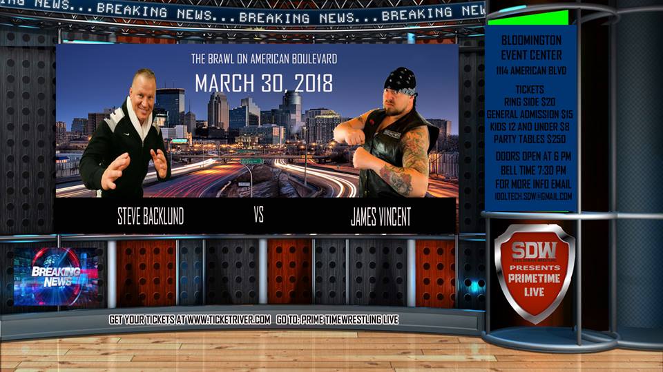 SteelDomainPro's tweet photo. Friday night March 30th. The #MidwestBully @roadhouse1176 makes his @SteelDomainPro debut, and will take on #SDW mainstay @roryfox_ . This night keeps getting better! Bloomington Event Center on American BLVD. 7:30pm bell. https://t.co/o314k5B7oc