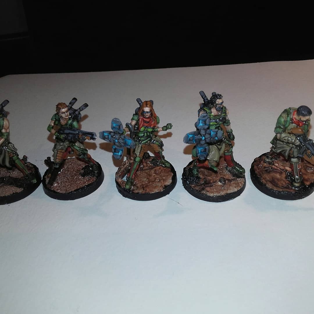 Quelques figurines peinte pour un ami.
#Infinitythegame #corvusbelli #painting #manga #wargames #haquislam