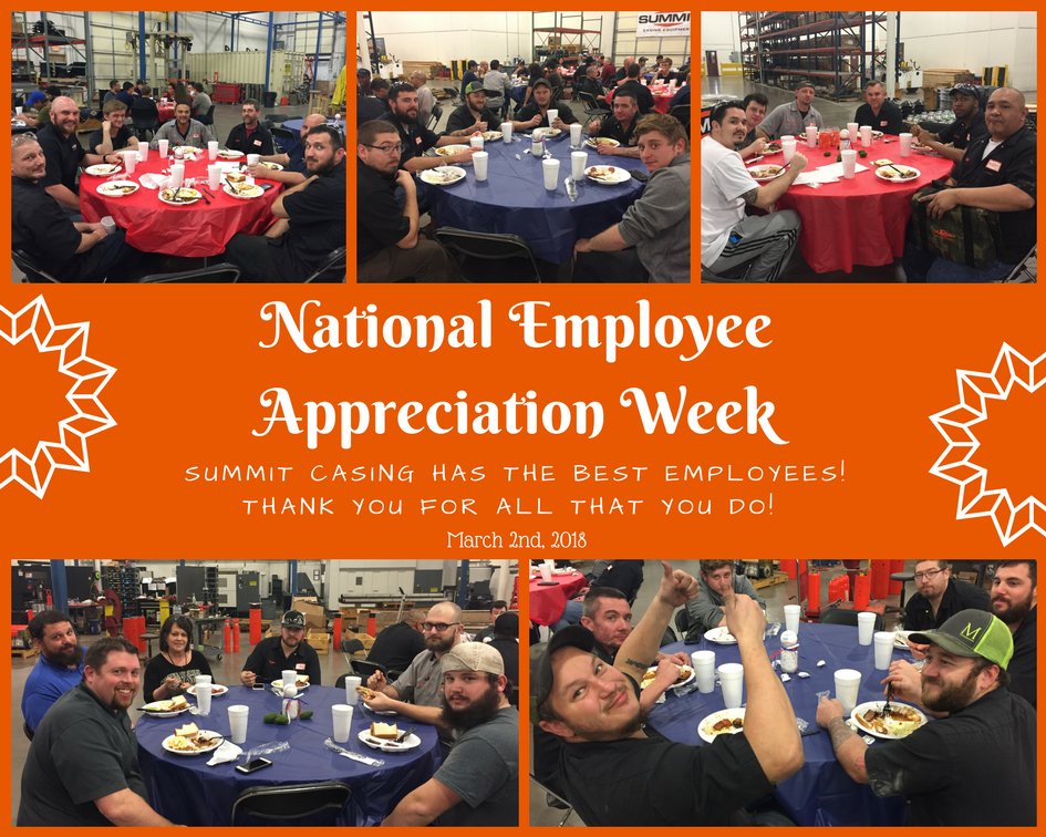 summitcasing's tweet photo. #FlashBackFriday Taking in back the March 5th when we celebrated our employees for #NationalEmployeeAppreciationDay #WorkHard #PlayHard #OilField #SummitCasing #BBQ #FBF https://t.co/zcE895xS63