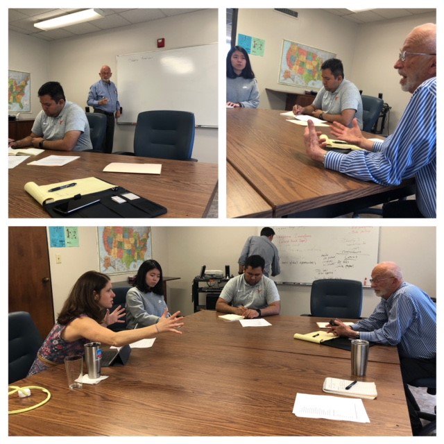 TexasConsortium's tweet photo. TIEC believes in a cross-generational approach to the future of global education. Results from our white boarding session on the future of entrepreneurship. #thefutureisglobal #internationaeducation #Entrepreneurship #leadandempower https://t.co/folgNRSsSz