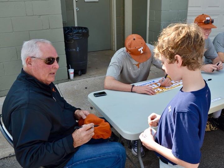 winnatkins1's tweet photo. Thanks Augie for always supporting Northwest Little League. We were honored to have you share your amazing knowledge of baseball and life with our young players. You will be missed. #NWLL #RIPAugie #HookEm https://t.co/yoDq2sJfp2