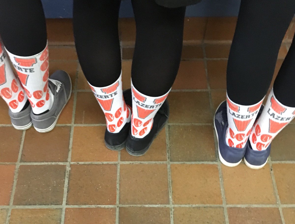 LaZerteAdmin's tweet photo. @lazerteservices are rocking their @melazerte socks!!! #InspirePassion https://t.co/dqNnAQ1DA9