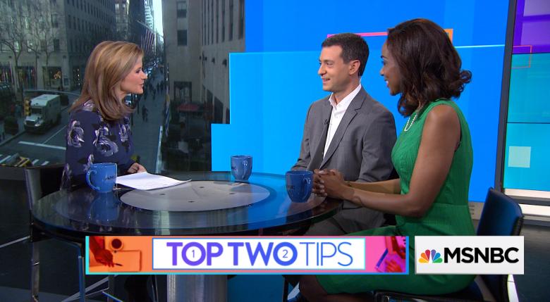 Sun on #msnbcyourbiz #TopTips <a href="/jasonalbanese/">Jason Albanese</a> <a href="/CentricDigital/">Centric Digital</a> on comparing digital strategies; @jsbinc on why leaders need to "show up"