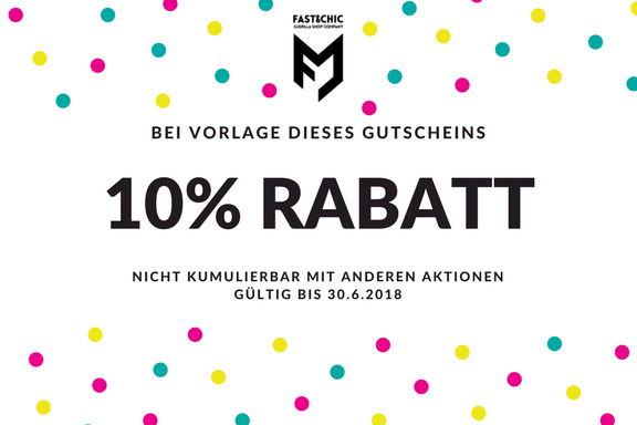 FastAndChic's tweet photo. Sparfüchse 🦊 aufgepasst: für euch gibt es zusätzlich 10% Rabatt in unseren Stores in #Uster und #Horgen! So funktioniert's: einfach den Gutschein ausdrucken, bis zu 30. Juni mitbringen und sparen! 😀Hier geht's zum Gutschein 👉https://t.co/SLU1l2jFlh https://t.co/TEGLPLZKNQ