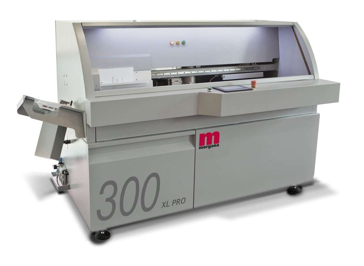 #DigitalPrint &amp; #Print: Introducing the DigiBook 300XLPro, the single-phase PUR binder from <a href="/MorganaSystems/">Marketing Team</a>, with A3 landscape binding, an increased input cover size of 450 x 1,000mm, bit.ly/2xU2GIa