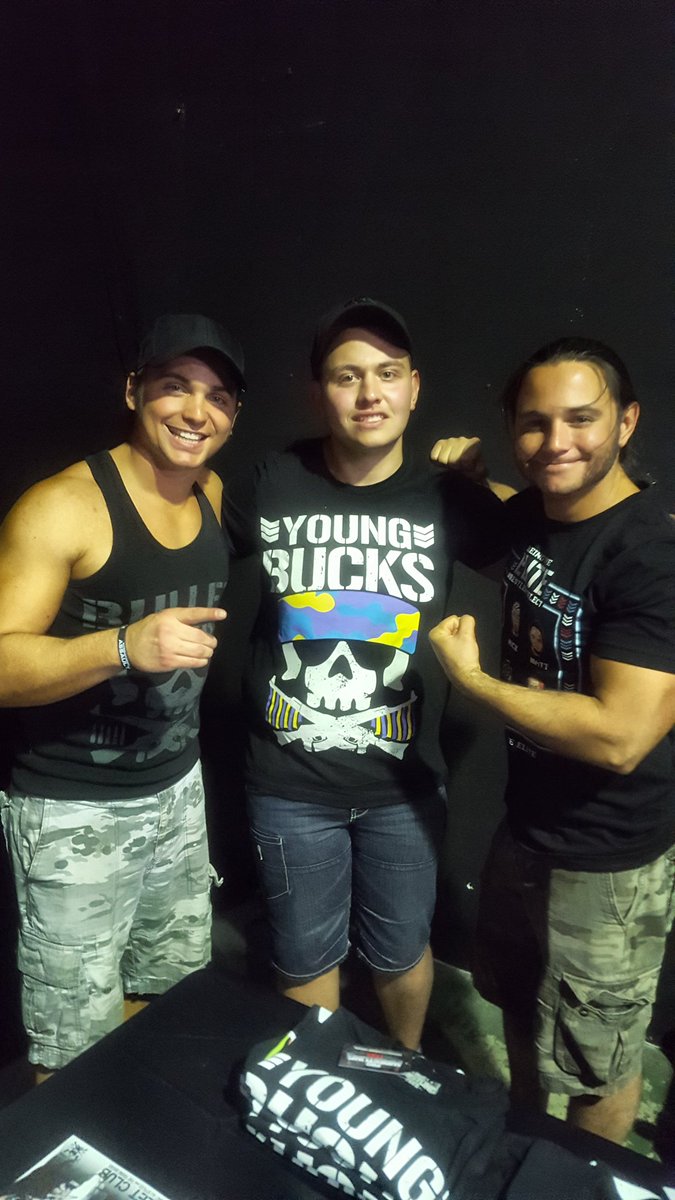 What an amazing night at #WorldSeriesWrestling! Thank you for putting on one hell of a show! #AustinAries #YoungBucks