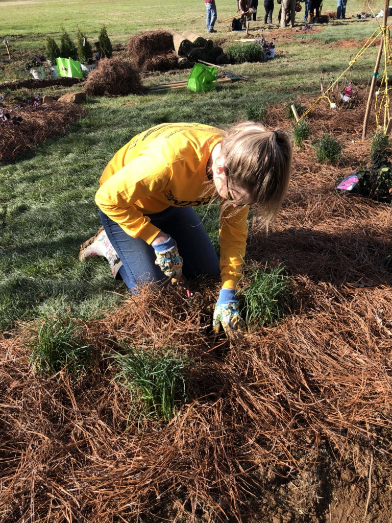 NDSU using Corona hand trowels in the NALP NCLC Landscape Installation competition.  Thank you Corona for making amazing hand tools!!! #GROW90 #NALPNCLC #REALSTIHL #GRAVELY #GRAVELYMOWERS