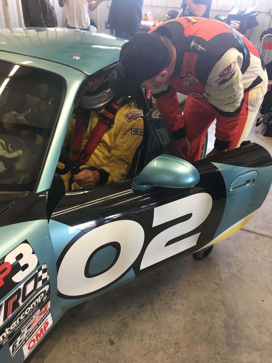 Miata endurance racing in Kansas with good old buddy Ron Kieth and <a href="/CtecAutoTech/">CTEC Auto Tech</a> practicing driver changes