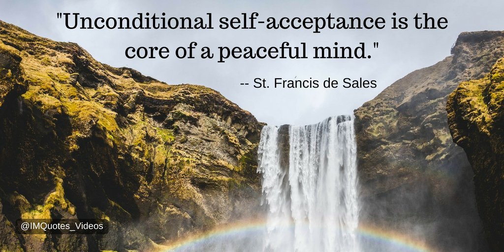 Inner peace can be cultivated by learning to forgive yourself, letting go of guilt, and having self-compassion. #motivational #inspire #selfacceptance #peaceful #stfrancisdesales