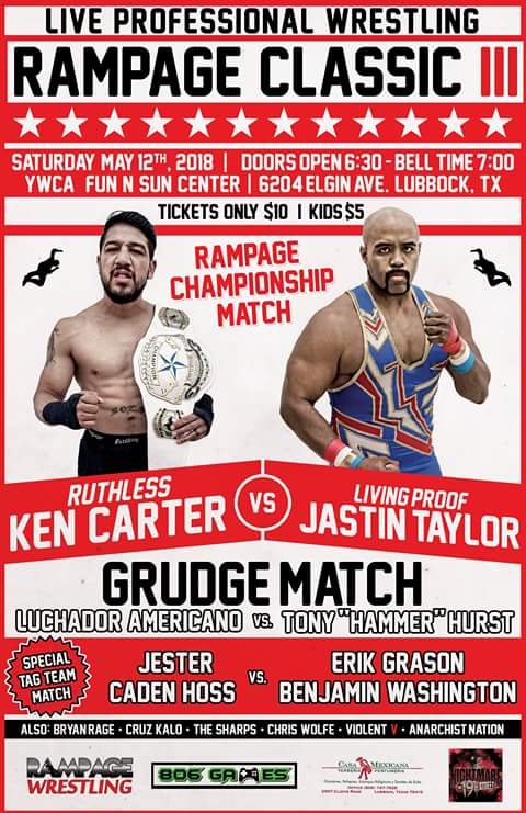 Derec_Mercer's tweet photo. And just like that, its been three years! #RampageLBK. #RampageClassic https://t.co/PNXIsMhbj1
