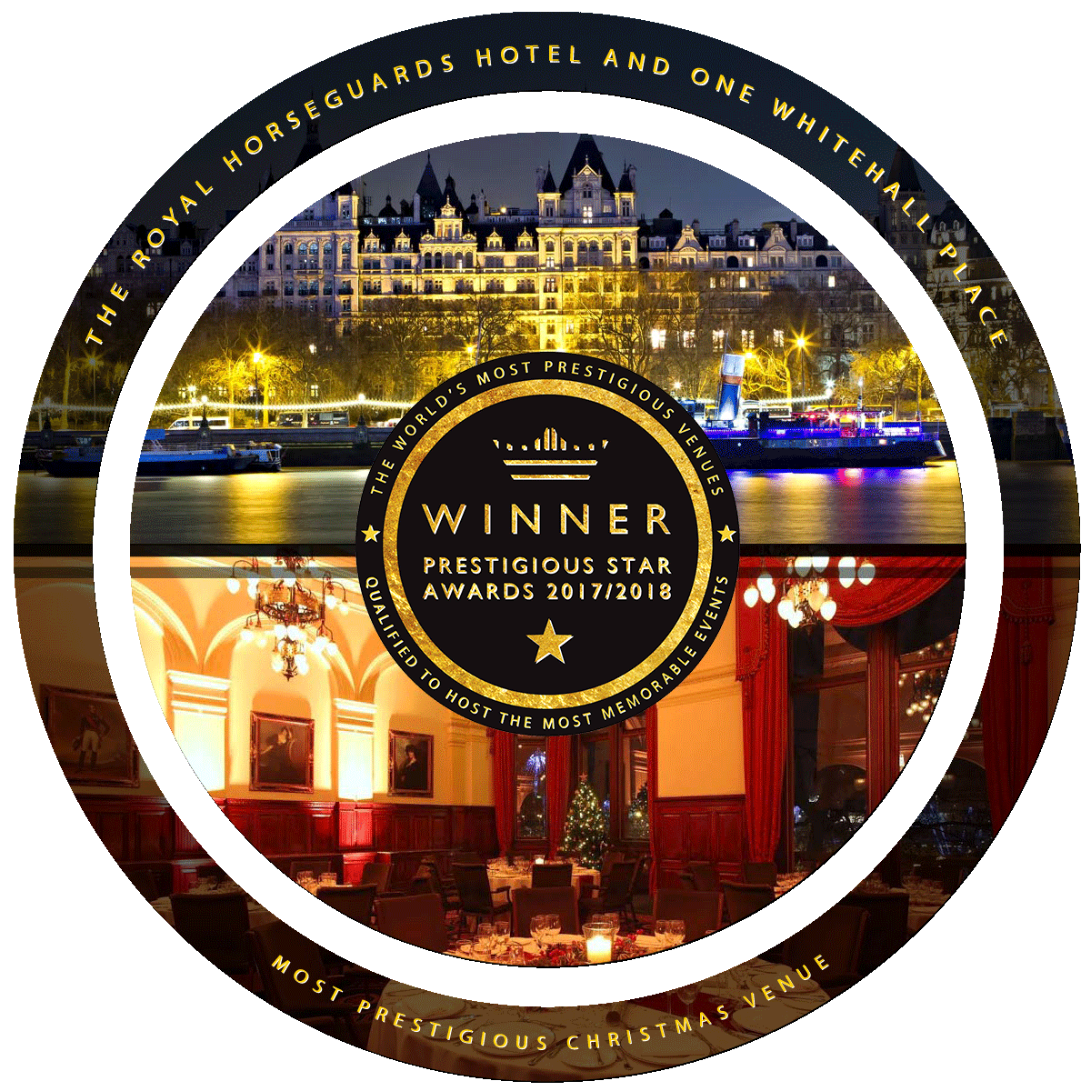 Prestigious Venues (@prestigiousvns) on Twitter photo The Royal Horseguards Hotel & One Whitehall Place - Winner of Best Christmas Party Venue 2017/2018 #PrestigiousStarAwards #Congratulations <a href="/OWP_London/">One Whitehall Place</a> ow.ly/zLfe30iXBRj The Royal Horseguards Hotel & One Whitehall Place - Winner of Best Christmas Party Venue 2017/2018 #PrestigiousStarAwards #Congratulations <a href="/OWP_London/">One Whitehall Place</a> ow.ly/zLfe30iXBRj