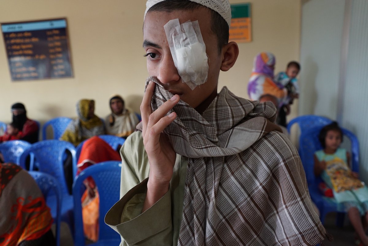 QCV_Sight's tweet photo. Making eye care accessible in Bangladesh! Through Qatar Creating Vision, supported by @Qatar_Fund we have been able to increase the number of Vision Centres which provide vital eye care for communities far away from hospitals. #QFFD #QatarFundForDevelopment #sight https://t.co/bU76KHZIYH