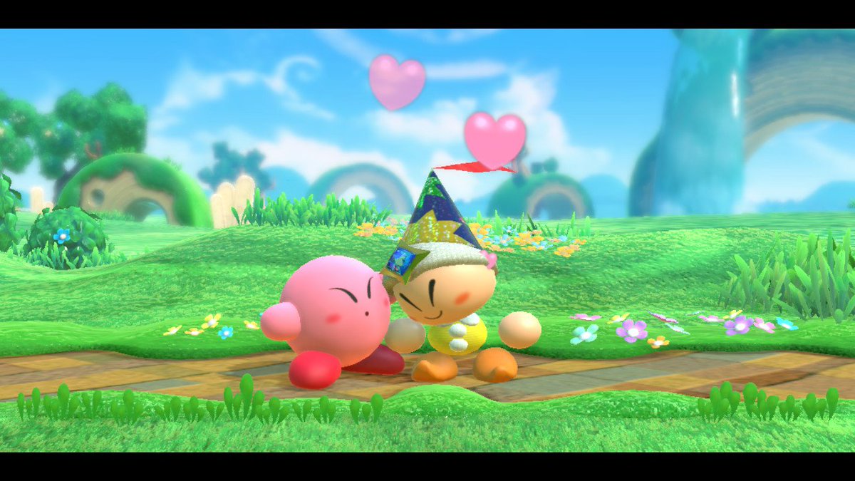 ProGamerSilent's tweet photo. Recordando viejos tiempos, pero esta vez con #KirbyStarAllies en #NintendoSwitch https://t.co/tdbMFA5tZ6