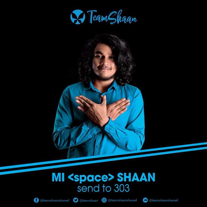 Shaaanshareef's tweet photo. I hope my Performance was worth enough for voting me.If then, start your vote! 🦋❤️
MI <space> SHAAN to 303 before 4pm tomorrow (Saturday)
Love you all! ❤️
#Teamshaan #Teamkoka #MaldivianIdol https://t.co/AdnmmDAJbq