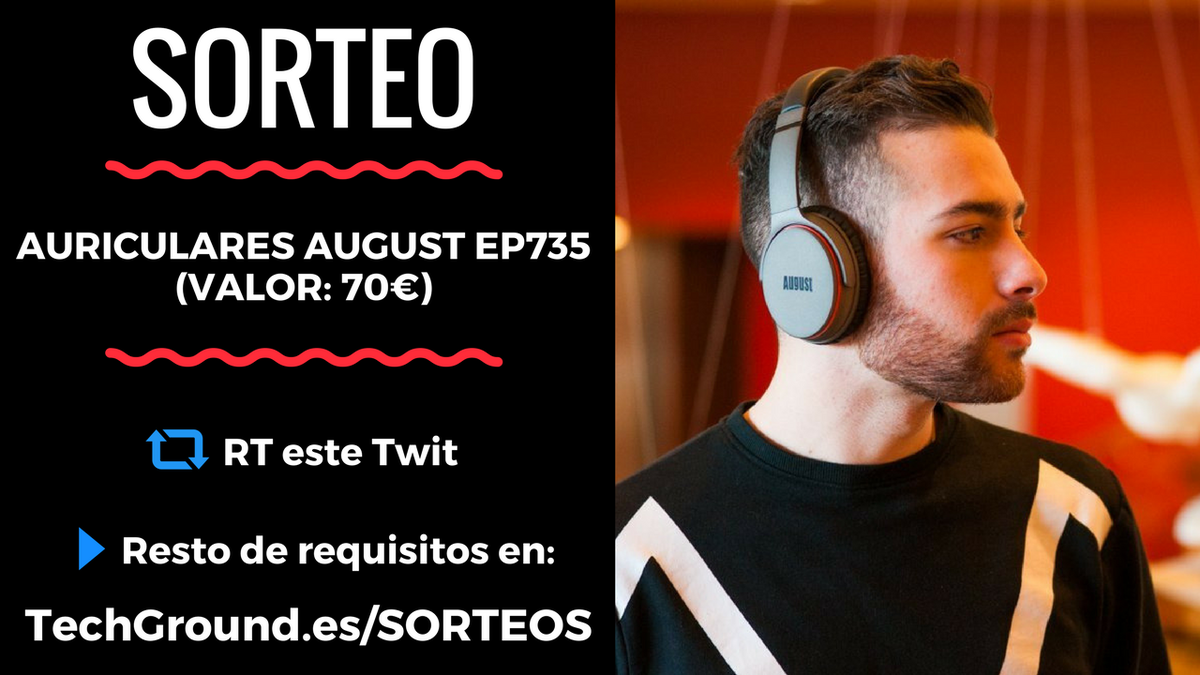 TechGroundES's tweet photo. Sorteo Auriculares August EP735. Participa YA! https://t.co/pbbhbuC7p7 https://t.co/CKg0j3kKgw