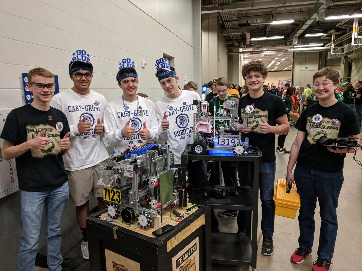 Back at it again post-lunch break! (Still hyped as ever 😁😁) @cg_robotics #NSR2018 #omgrobots