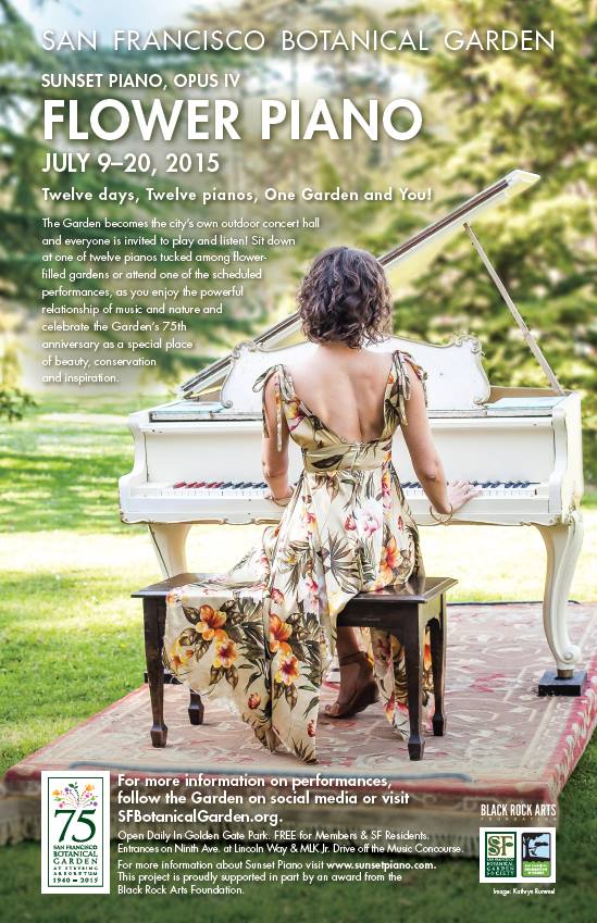 SFBGS's tweet image. Dear Flower Piano fans that are photographers - we need your Flower Piano photos! If selected as the lead it will be everywhere with credit, you'll get a poster copy signed by Sunset Piano, pair of tix to NightGarden Piano, and a more - plz e-mail them to blange@sfbg.org by 3/23
