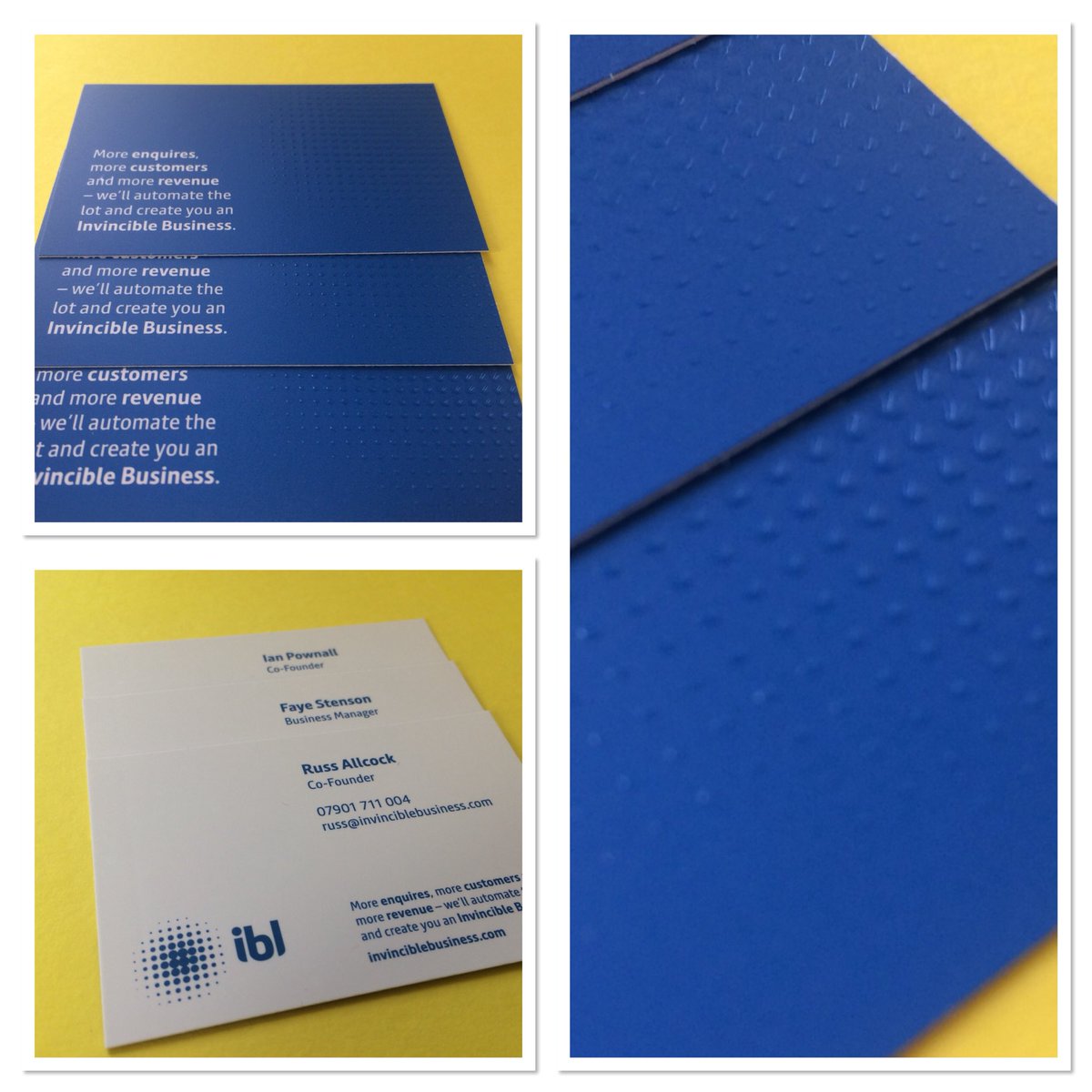 printspin's tweet photo. Check out these recent Business Cards we have completed. These was printed full colour onto a heavyweight 450 GSM Silk Card, applied with a Matt laminated and spot uv finish. 

#print #bni #design #nottingham #printspin https://t.co/Nq7UN3W4Vj