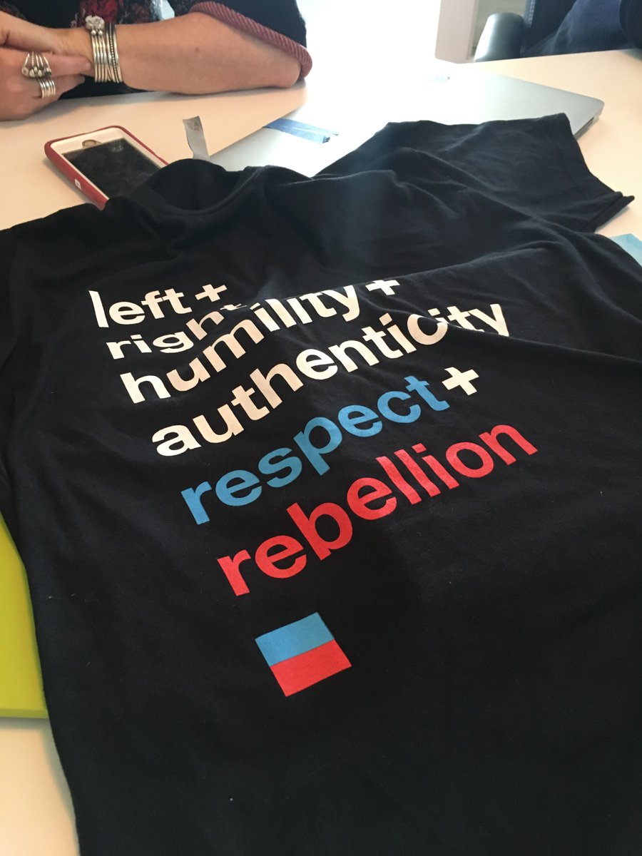 SkyeCreatively's tweet photo. When your meetings begin with t-shirts that speak the truth, you know what you do matters. Thankful to be helping The @VillageSquareUS bring #Tallahassee together through #civility. https://t.co/m0Fcu80jCD