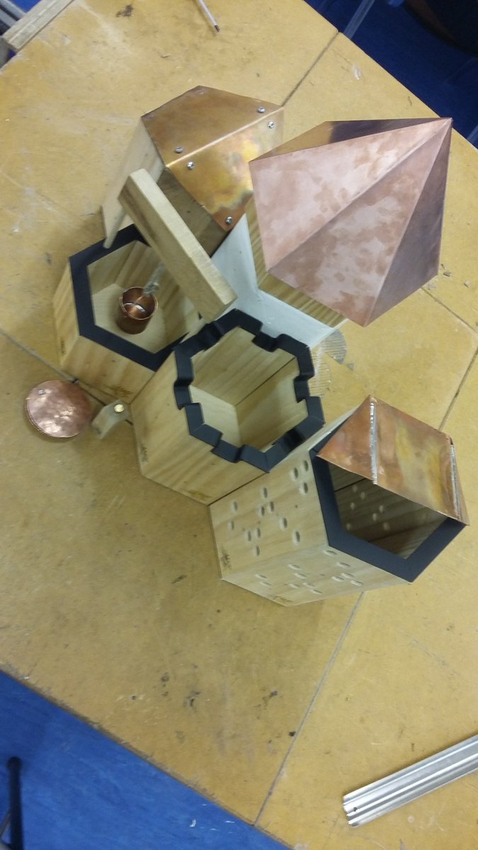 QueensSch_PD's tweet photo. And this one...brings a #BugHotel to a whole new level @Edexcel #ChooseDesign #DandT https://t.co/yR05rI9L9C