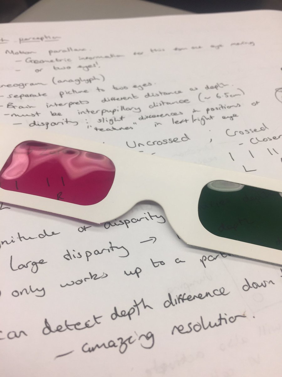 stevenerrington's tweet image. Breaking out the #Anaglyph glasses can only mean one thing: it’s time to learn about #DepthPerception y’all. 🙌