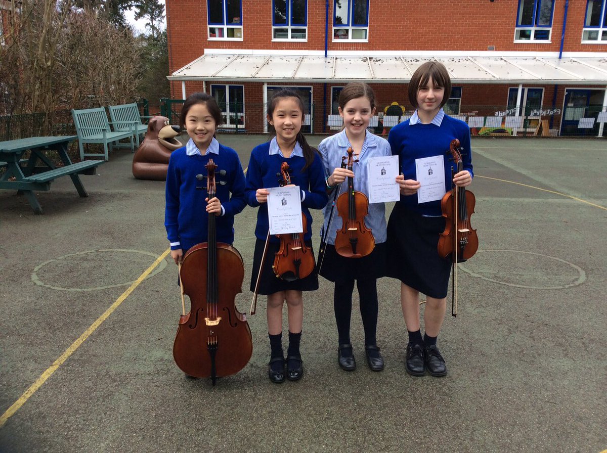 Our String Quartet who performed at the Godalming Festival.  Excellent performance from the group. Well done!