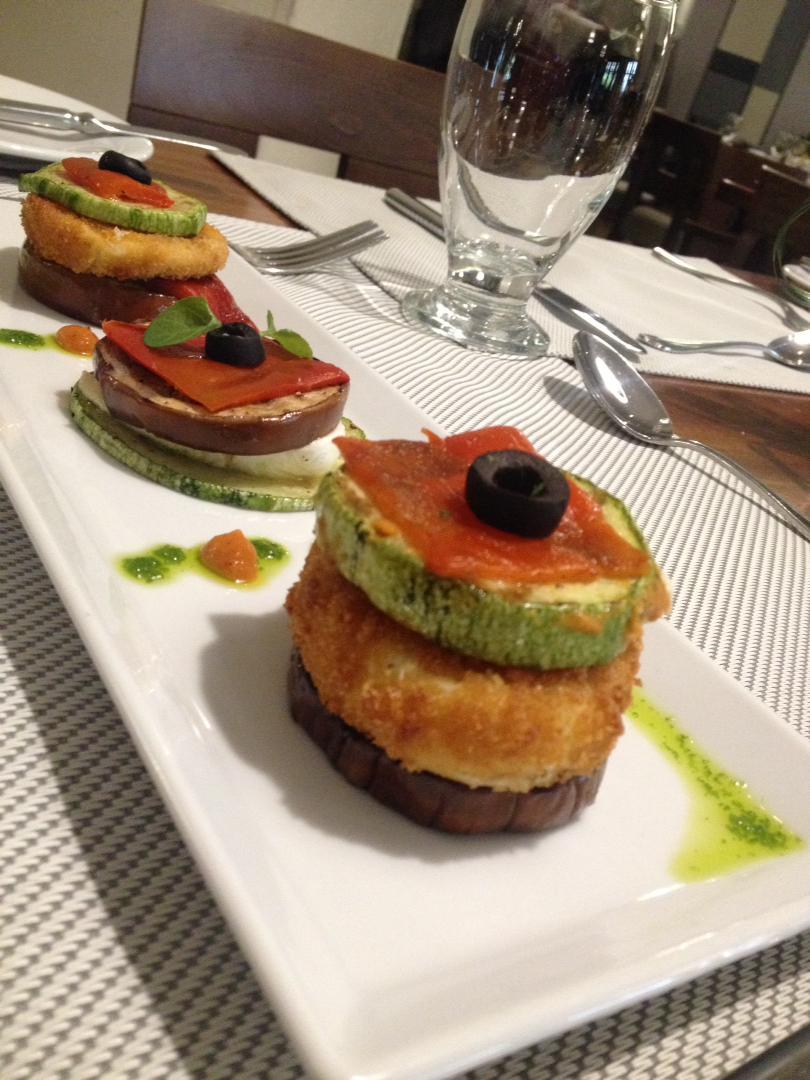 Una entrada triunfal de la mano de nuestro chef Hermes García.