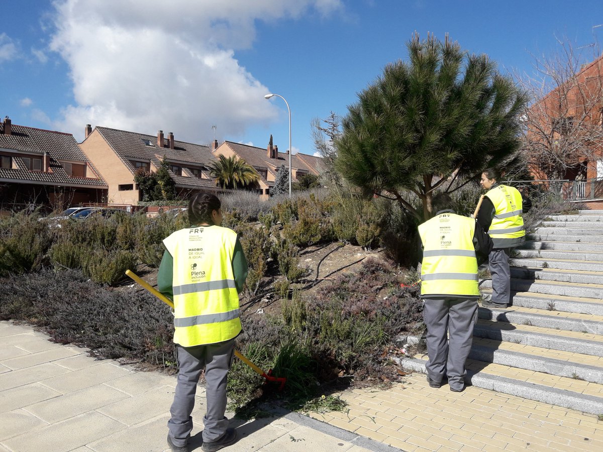 JMDBarajas's tweet photo. El Equipo de Actuación Distrital de @JMDBarajas continúa trabajando en mejorar el #distrito. Hoy ha tocado la V��a Verde de la Gasolina.

https://t.co/HFSrb9bGp5 https://t.co/P9lotbtsbc