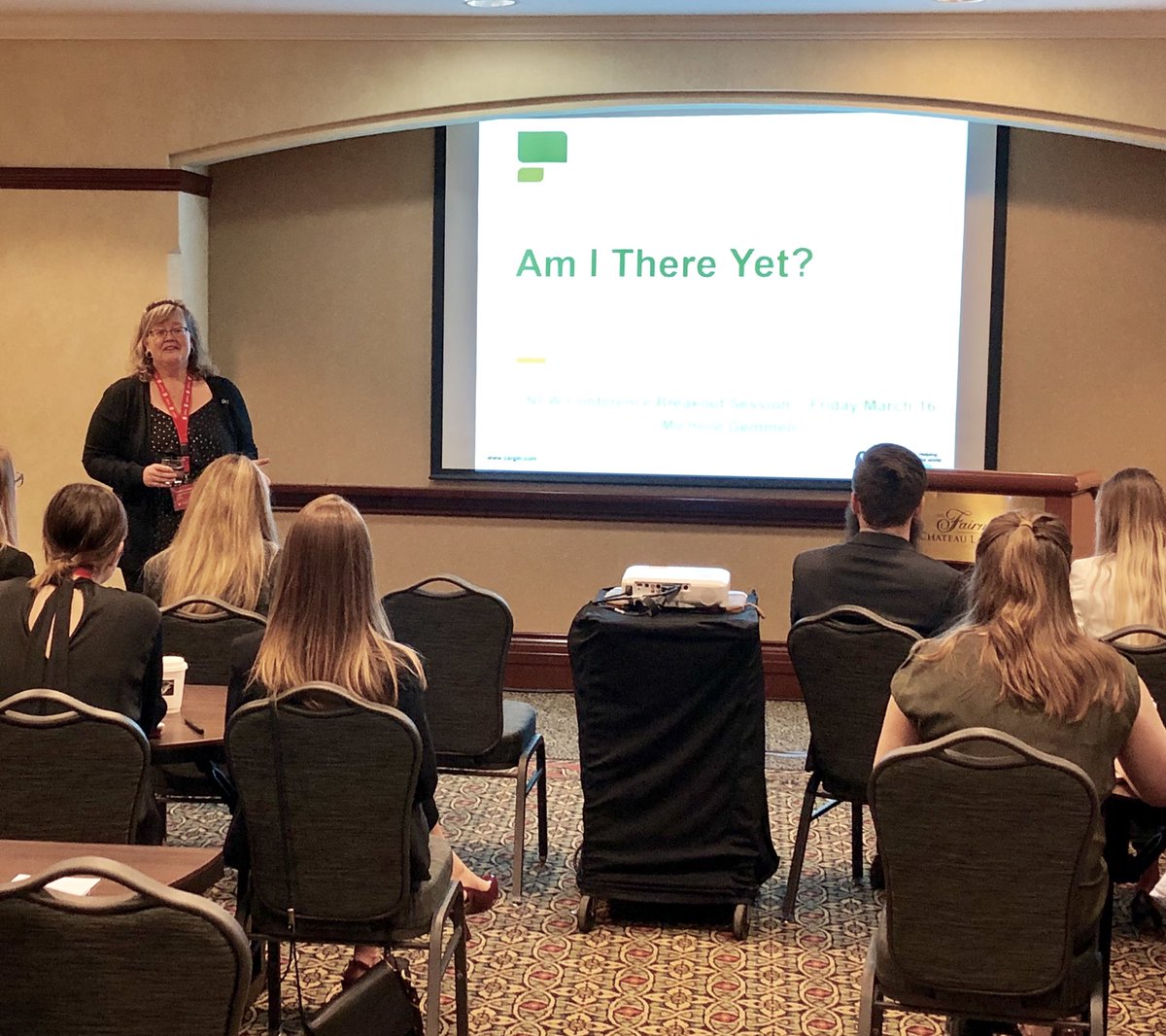 kriscuits's tweet photo. Great job @MichelleGemm sharing your insights at the Network of empowered women. #echoeverywherenew2018 https://t.co/3VDlSHL7ub