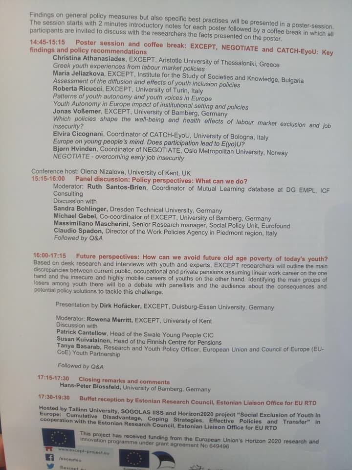 Ricux's tweet photo. Great final conference @except_eu https://t.co/AYSZSBm0tO https://t.co/mNmYwukFP1