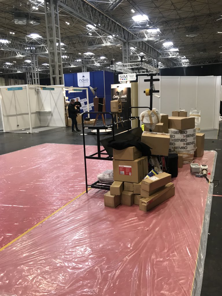 PatersonPhoto's tweet photo. Set up well underway! Stand A111 tomorrow.

Show starts at 10am 📷 https://t.co/WEIevtUt10